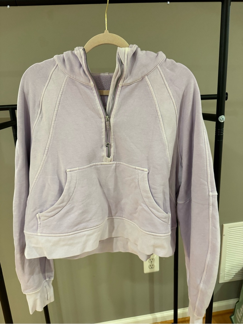 Lululemon scuba oversized half zip hoodie M/L mineral dye